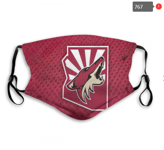NHL Arizona Coyotes #8 Dust mask with filter